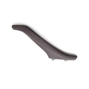 Imagem de Carro esquerda direita interior porta do passageiro puxador de couro conjunto Compatível com bmw série 5 f10 f11 f18 520i 523i 525i 528i 535i(Right Moka)