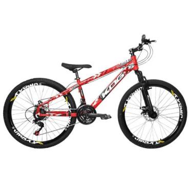 Imagem de Bicicleta Aro 29 KOG 21 Velocidades Modelo Viking Full x25 Freeride Su