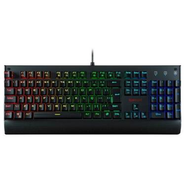 Imagem de Teclado mecanico usb gamer kala rgb switch outemu brown redragon k557r