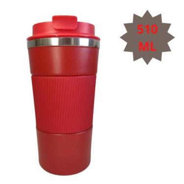 Imagem de Copo Térmico Café Inox Parede Dupla Vacuum Hot Premium - Coffee Mugs