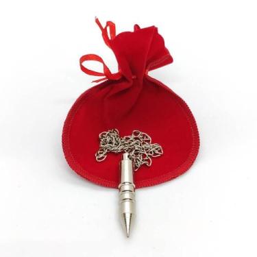 Imagem de Pêndulo De Aço Prata Radiestesia E Radiônica - Master Chi