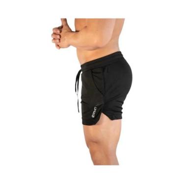 Imagem de Shorts Masculinos de Compressão - Secagem Rápida para Treino e Corrida