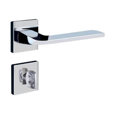 Imagem de Fechadura Banheiro Roseta S40 Cromado Ultra Line Aliança