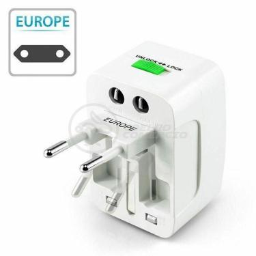 Imagem de Adaptador Tomada Universal Padrão 150 Países Bivolt