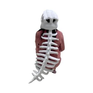 Imagem de Máscara De Esqueleto De Dinossauro Vestível Para Crianças E Adultos, A