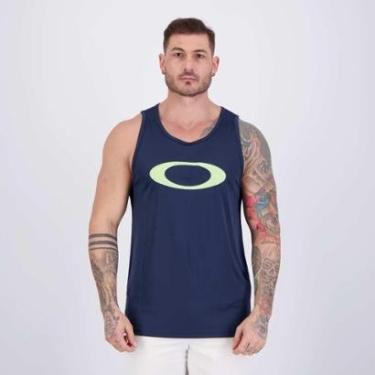 Imagem de Regata Oakley Logo Tank III Marinho-Masculino