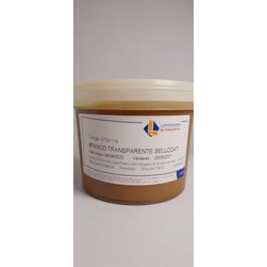 Imagem de Tinta Gráfica Offset Branco Transparente Luminescence Sun Chemical emb