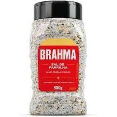Imagem de Sal de Parrilla Brahma 500g Churrasco Alho, Cebola e Salsa