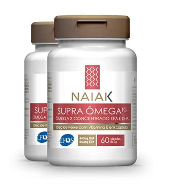 Imagem de Kit 2 Supra Ômega 3TG Naiak 60 cápsulas