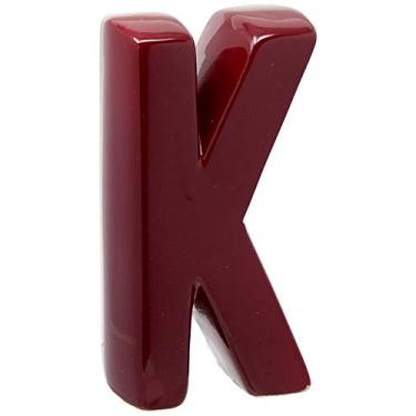 Imagem de Letra K Decorativa Ceramicas Pegorin Marsala