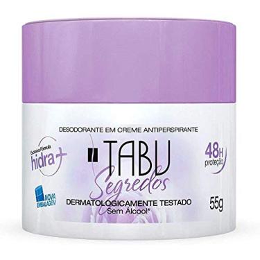 Imagem de Tabu Desodorante Creme Antip. -Segredos 55 Gr