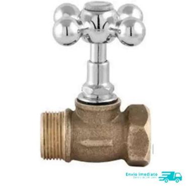 Imagem de Registro Pressão 3/4 Para Chuveiro Padrão Deca C33 Metal Império Ind.