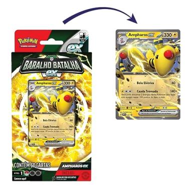 Imagem de Card Game Pokémon TCG Deck Baralho de Batalha Ampharos EX