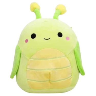 Imagem de Gafanhoto Squishmallow 20 cm (8 polegadas) Pilar Green Plush Stuffed Animal Super Soft Cuddle Pillow