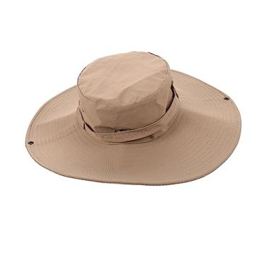 Imagem de Amosfun chapéu de cowboy ocidental chapéus fedora de palha chapéus de palha para homens chapéus de balde para homens chapéu de pescador adulto visor solar Chapéu de caubói chapéu de sol
