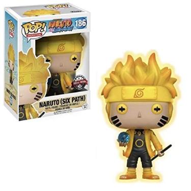 Imagem de Funko 12999 Pop! Animação: Naruto puden - Naruto (Six Path) (Glow in the Dark Special Edition) #186