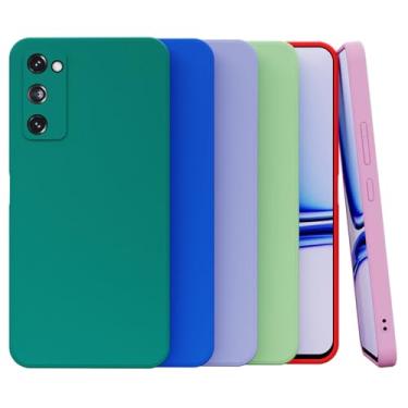 Imagem de Capa Capinha Case Compatível Samsung Galaxy S20 FE Silicone Aveludada Com Proteção De Câmera [NOBRE STORE] (ROSA PINK)