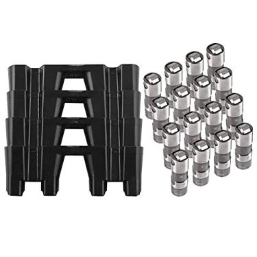 Imagem de LS7 Lifters 16 peças de rolos hidráulicos Ls levantadores e bandejas, elevador 5.3 adequado para Chevy GM Silverado Cadillac Pontiac GMC Buick, LS1 LS2 LS7 LS3 LQ4 LQ9 levantador HL124 4.8L 5.3L 5.7L