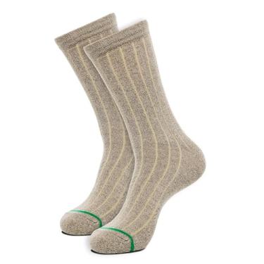 Imagem de Insect Shield Meias de viagem com repelente de insetos de permetrina - Roupas de proteção para homens e mulheres, cáqui, GG (pacote com 2)