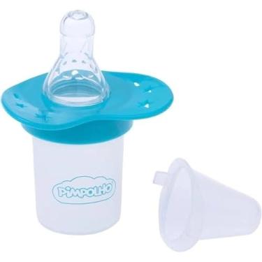 Imagem de Dosador Remédio Medicamento Bebê Silicone Pimpolho Enxoval (Azul)