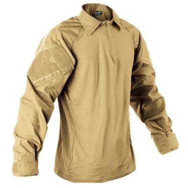 Imagem de Camisa Tática Fox boy Combat Shirt X Five - Caqui-Masculino