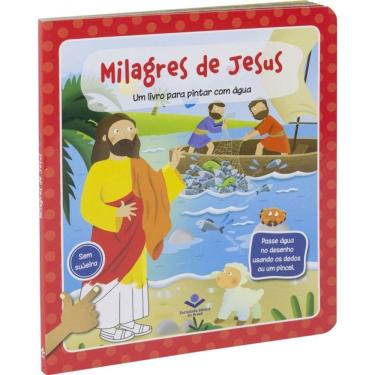 Imagem de Um Livro para Pintar com Água - Milagres de Jesus