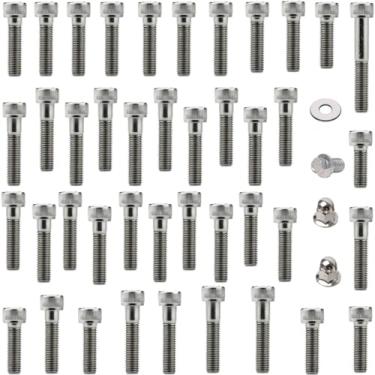 Imagem de Kit parafusos inox motor completo CG160 Fan/Titan/Start 2016 em diante Honda (externos)