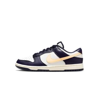 Imagem de Nike Tênis masculino retrô Dunk Low (FV8106-181, Sail/Coconut Milk/Purple Ink/Melon Tint), Vela / leite de coco/tinta roxa/melão, 42
