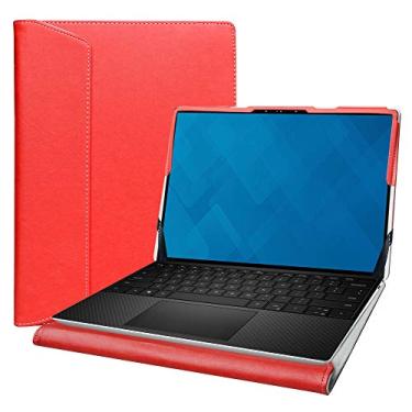 Imagem de Alapmk Capa protetora para laptop Dell XPS 13 9350/XPS 13 9345/XPS 13 9340/XPS 13 Plus 9320/XPS 13 9315/XPS 13 9310/XPS 13 9300 34.0 cm (não serve para XPS 13 9380 9370/XPS 13 - 2 in-1 9310), vermelho