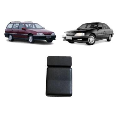 Imagem de Botão Falso Capa Painel Omega 93 a 98 Preto - AUTOPLAST