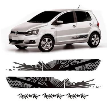 Imagem de Faixa Fox Saveiro Gol Rock In Rio 2015 + Emblemas Black - SPORTINOX, F