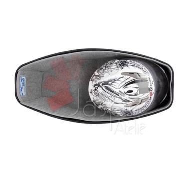 Imagem de Forração Honda Pcx 150 Acessório Forro Baú 19 20 Cinza - Jaspe Ateliê,