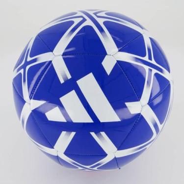 Imagem de Bola de Futebol Campo Adidas Starlancer Klt90, Azul, Branco, 5