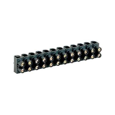 Imagem de Conector Múltiplo 4mm² Barra 12 Bornes Condutor Elétrico - Fame
