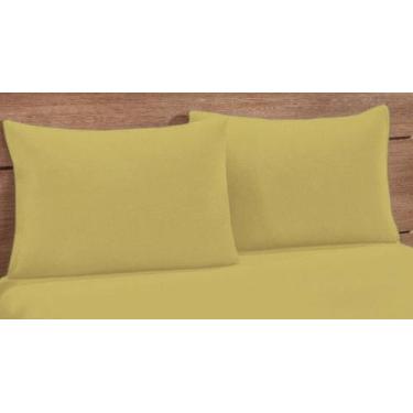Imagem de 1 Fronha Simples com Bainha 70cmx50cm Percal 200 Fios 100% Algodão - D