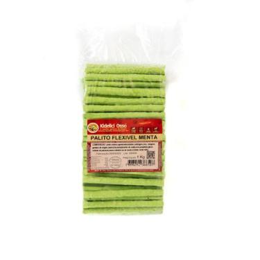 Imagem de Palito Flexível - Kidelici Osso - Sabor Menta - 1 Kg