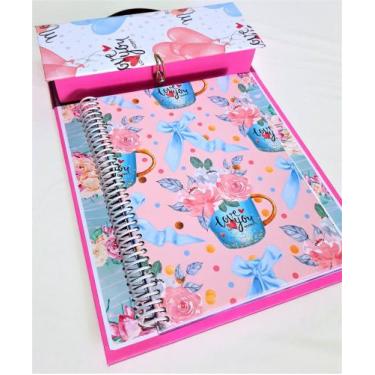 Imagem de Kit Estojo com Caderno - Maloana Ateliê
