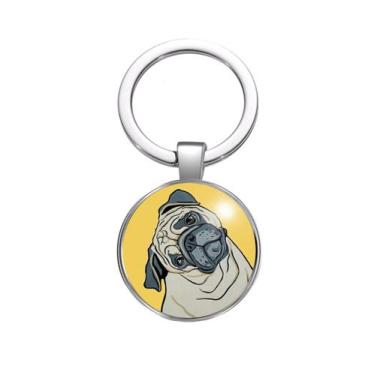 Imagem de Chaveiro Pug O Cachorro Unissex  - RECANTO ASTRAL
