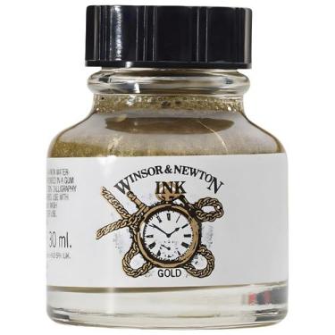 Imagem de Tinta para Desenho Winsor & Newton 30ml Gold