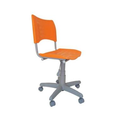 Imagem de Cadeira Giratoria Turim Secretaria BC - Maiart, Laranja