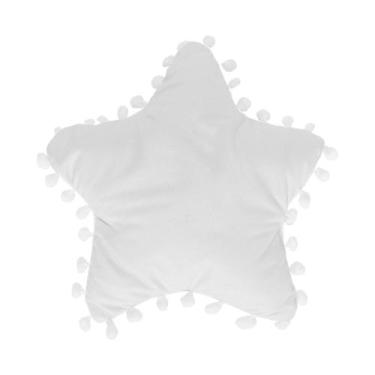 Imagem de Almofada Decorativa Pompom Infantil  em suede 1 peça - Marina Enxovais