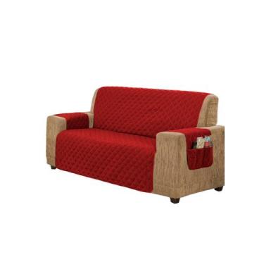 Imagem de Protetor de Sofa Retratil Medida de Braço a Braço 3,50m Bege(largura t