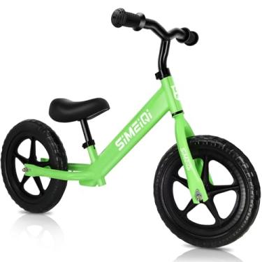 Imagem de SIMEIQI Bicicleta de equilíbrio de 30,5 cm para meninos e meninas, 2, 3, 4, 5 anos, sem pedal, caminhada, equilíbrio, bicicleta esportiva, para crianças pequenas