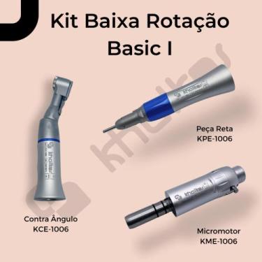Imagem de Kit Odontológico Baixa Rotação Basic I - Khalkos