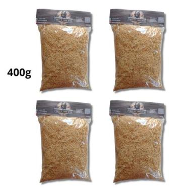 Imagem de Serragem de madeira Pinus 100% seca natural (Pacote com 400g) - Tábuas