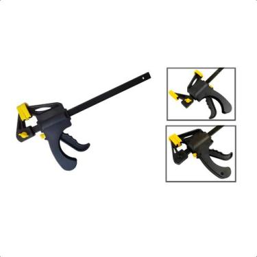 Imagem de Grampo Sargento Aperto Rápido 150 x 325 x 60 mm - EDA