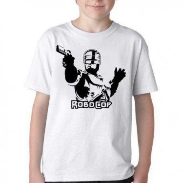 Imagem de Camiseta Infantil ou adulto Robocop filme Blusa Criança todos tamanhos