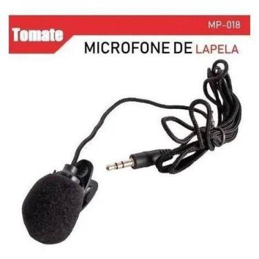 Imagem de Mini Microfone De Lapela Tomate MP018