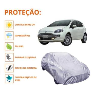 Imagem de Capa Cobrir Carro Fiat Punto Proteção E Qualidade - Mosaner Store