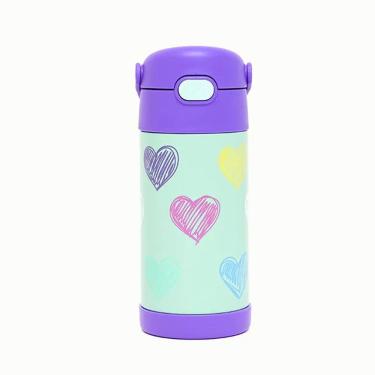 Imagem de Garrafinha Térmica Funtainer 355ml Corações Thermos